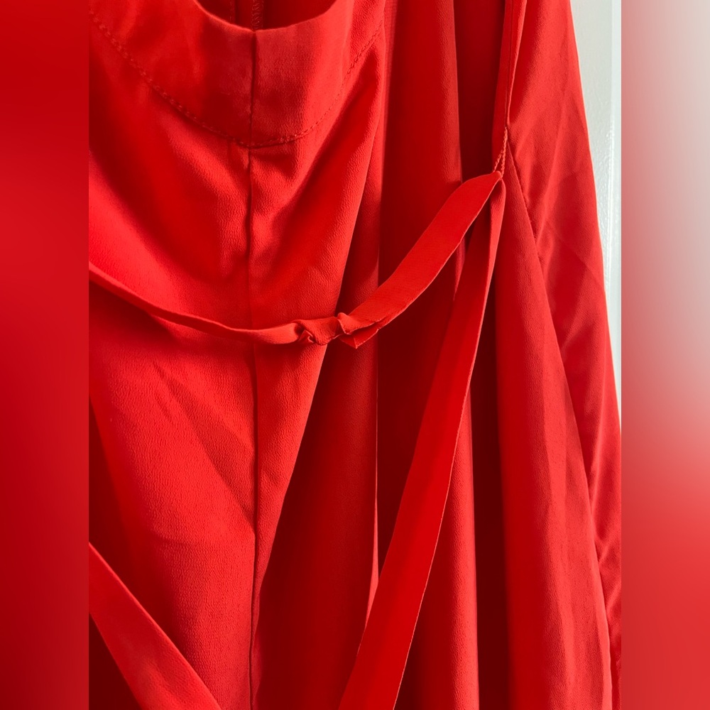 ASOS Scarlet Button-Front Jumpsuit - Picture 3 of 4